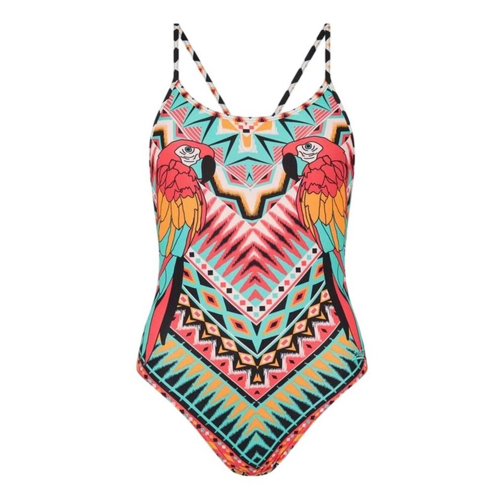 Zoggs Womens/Ladies Starback All-Over Print One Piece Bathing Suit / Multicolore